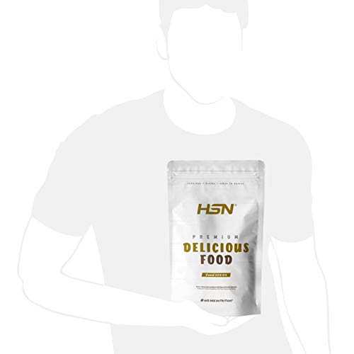 Gachas de Avena Proteicas Veganas de HSN | Sabor Sirope de Arce 1 Kg = 20 Tomas de Porridge Proteico de Avena Integral y Proteína de Guisante y Arroz | Fácil y Rápido de Preparar