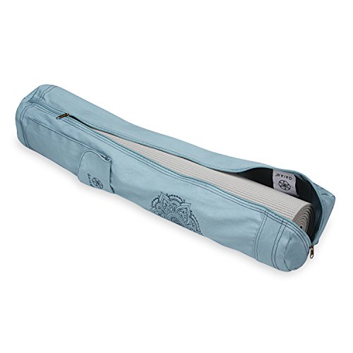 Gaiam Bordado Bolsa para Esterilla de Yoga de Carga, Niágara, 30" L x 6" Diameter