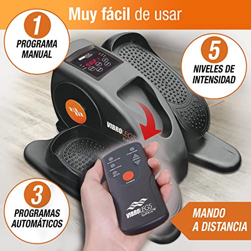 Galería del Coleccionista VIBROLEGS Elliptical Sistema de pedaleo elíptico motorizado Ejercita en casa Las piernas sin Esfuerzo para Todas Las Edades y Condiciones físicas Portátil 290€ 013600843