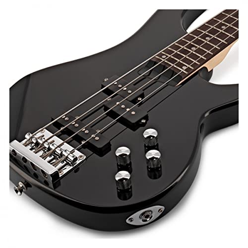 Gear4music Chicago Electric Bajo 4 String Full Size Black