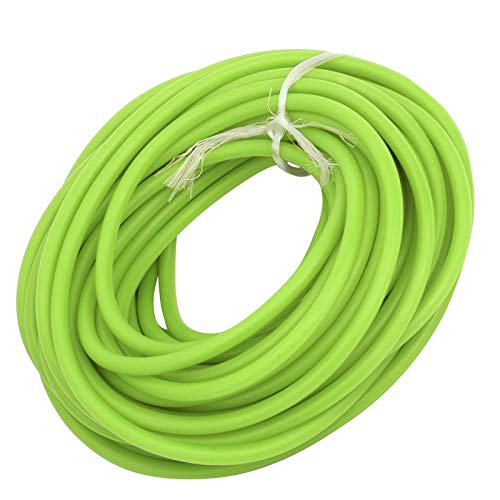 Gegong Slingshot Latex Tube, 32,8 Fuß Latex Tube Cuerda elástica 1,7 mm ID / 4,5 mm OD für Slingshot Catapult Outdoor Hunting Fitness (Verde)