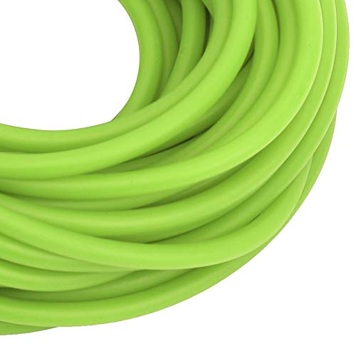 Gegong Slingshot Latex Tube, 32,8 Fuß Latex Tube Cuerda elástica 1,7 mm ID / 4,5 mm OD für Slingshot Catapult Outdoor Hunting Fitness (Verde)