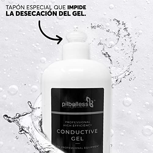 GEL CONDUCTOR PILBELLES 1000 ml - Gel ultrasonidos de uso profesional (ultrasonidos, electroestimulación, etc.) 1 ud.