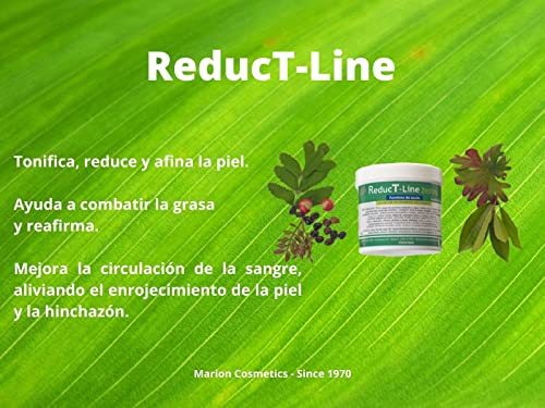 Gel reductor Unisex - Reductline | Ayuda a combatir la celulitis y piel de naranja | Reafirmante en zona abdominal, piernas y glúteos | Con extractos vegetales | Efecto frío | 500 ml