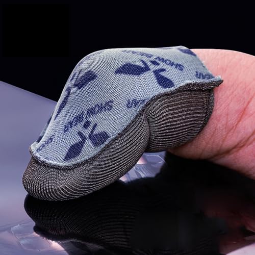 Generic 4 fundas de dedo para juegos de juegos, fundas de dedos fáciles de usar, transpirables, mangas para el pulgar, guantes de dedos, puntas de los dedos