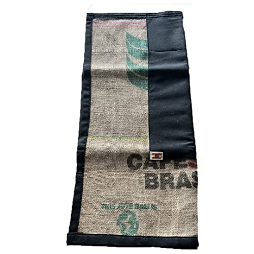 Genérico H Costal de Saco Semana Santa, Ropa Costalero Tipo “L”, Liso Tela Saco café do Brasil, Costal Saco café Semana Santa para Hombre y Mujer, (Negro)