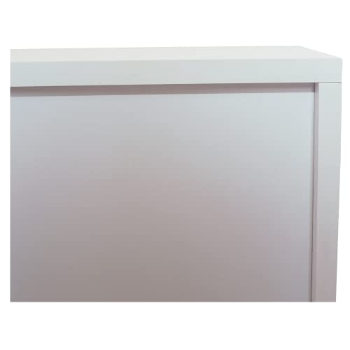 Genérico OFILIKE. Mostrador Compact. Mostrador de Recepción para Oficina. Fácil Montaje. (Blanco) (120cm Ancho)