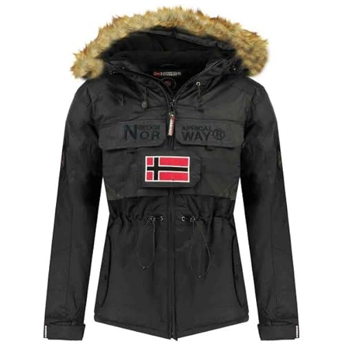 Geographical Norway- Parka de niño BENCH Azul marino Talla 8