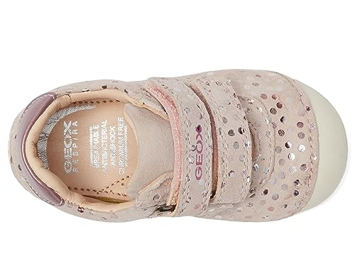 Geox B Tutim B, Zapatos De Primeros Pasos Bebé-Niñas, Lt Rose, 18 EU