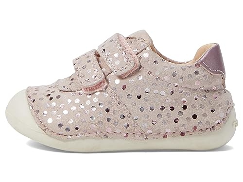 Geox B Tutim B, Zapatos De Primeros Pasos Bebé-Niñas, Lt Rose, 18 EU