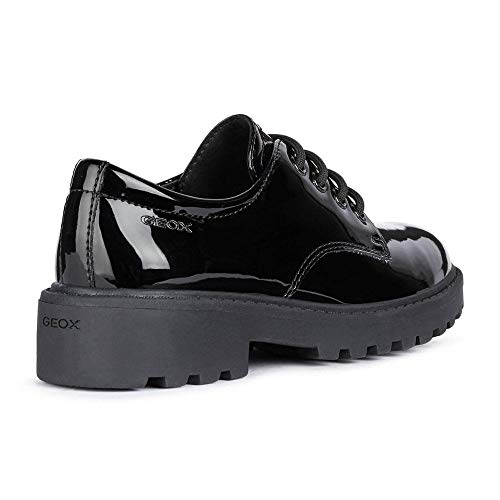 Geox J Casey Girl C Zapatos para Niñas, Negro J04, 35 EU