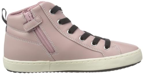 Geox J Kalispera Girl B, Zapatillas Mujer, Rosa Antigua Negra, 37 EU