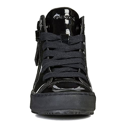 Geox J Kalispera Girl D, Sneakers Niñas, Negro, 32 EU