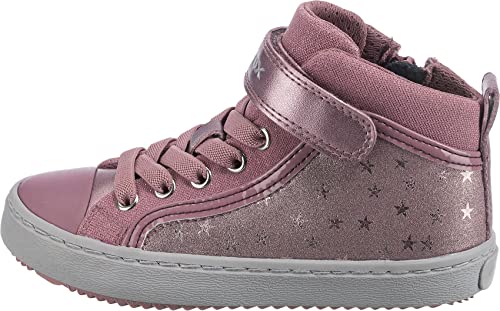 Geox J Kalispera Girl I, Sneakers Niñas, Rosa Dk Pink, 35 EU