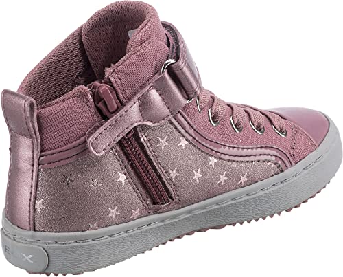 Geox J Kalispera Girl I, Sneakers Niñas, Rosa Dk Pink, 35 EU