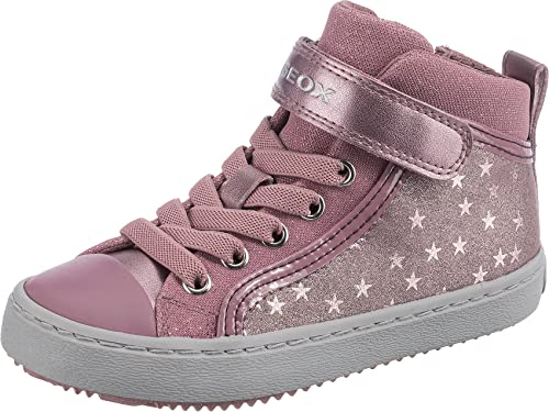 Geox J Kalispera Girl I, Sneakers Niñas, Rosa Dk Pink, 35 EU