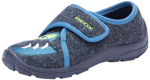 Geox J Nymel Boy A, Zapatillas, Navy Lime, 29 EU