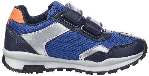 Geox J Pavel A, Zapatillas de Deporte Niños, Azul Marino, 30 EU