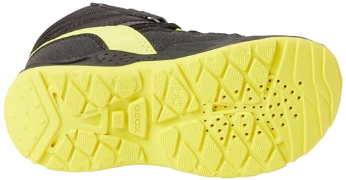 Geox J Sentiero Boy B ABX, Barco Ankle, Black Lime, 30 EU