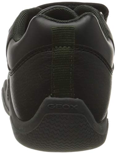 Geox Jr Wader A, Zapatillas Niños, Black Military, 33 EU