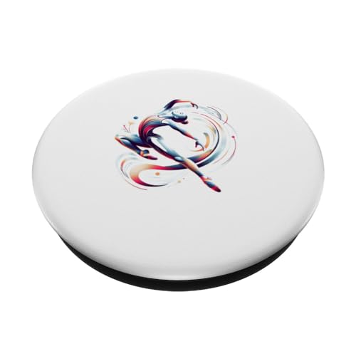 Gimnasia Grace - Elegancia en movimiento PopSockets PopGrip Intercambiable