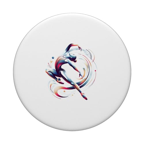 Gimnasia Grace - Elegancia en movimiento PopSockets PopGrip Intercambiable