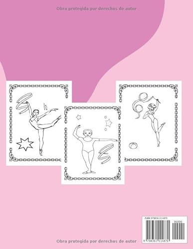 Gimnasia Libro Para Colorear: 42 Lindas Página para Colorear Gimnasia para los Amantes de la Gimnasia - Un Regalo de Gimnasia Perfecta para Gimnastas Acrobáticas y Adolescentes