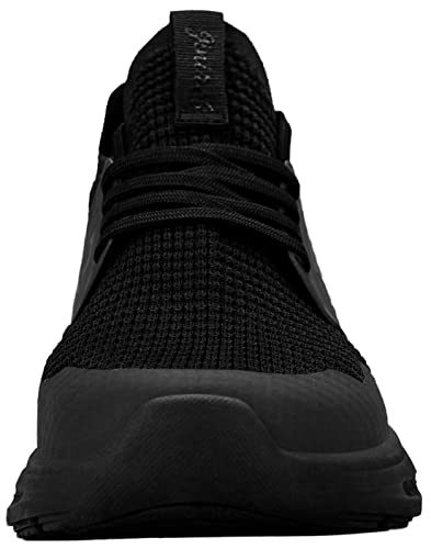 Giniros Zapatillas Deportivas para Mujer, Zapatos Running, Bambas Casuales, Tenis para Jogging Caminar Gimnasio Fitness Moda Sneakers Transpirable Cómodo Deporte Negro 39