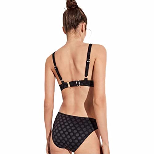 Gisela Bikini de Capacidad a Topos 2/30004S - Negro, 95/44