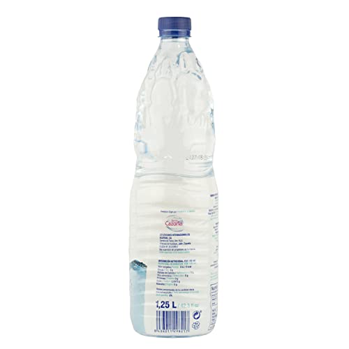 Glaice - Agua Alcalina ionizada, Sabor limpio, Textura aterciopelada, sistema de bio-reacción 100% mineral,1,25 Litros