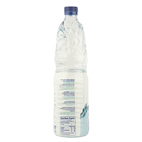 Glaice - Agua Alcalina ionizada, Sabor limpio, Textura aterciopelada, sistema de bio-reacción 100% mineral,1,25 Litros