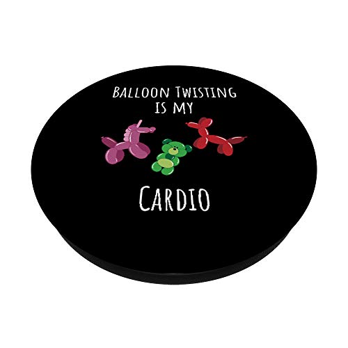 Globo Twisting Is My Cardio Artist Animal Twister PopSockets PopGrip Intercambiable