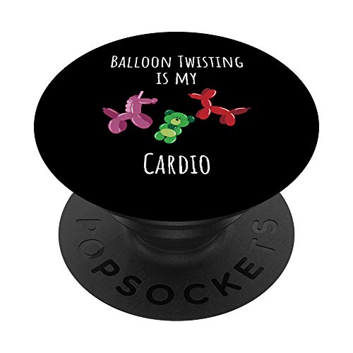 Globo Twisting Is My Cardio Artist Animal Twister PopSockets PopGrip Intercambiable