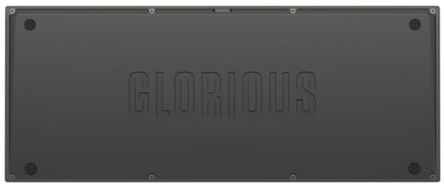 Glorious Gaming GMMK PRO 75% Barebones (solo carcasa) - Teclado gaming mecánico modular, TKL, carcasa de 1,5 kg, RGB, personalizable, switches de 5 pines, distribuciones internacional / ISO - Negro