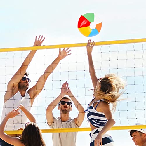 Glovios Pelota de Playa Hinchable, 10 Pack Pelota Hinchable, Pelota Playa Inflable para Juguetes de Playa