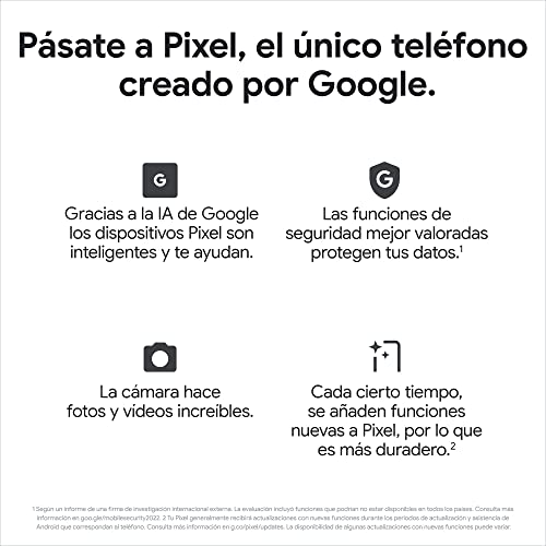 Google Pixel 7a - Smartphone 5G Android Libre con Lente Gran Angular y batería de 24 Horas de duración - Azul Claro