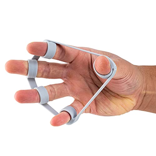 GORNATION Entrenador de dedos - Entrenador de la mano de tres niveles para aumentar la fuerza - Con resistencia para la fuerza de agarre - Equipo de entrenamiento de fuerza