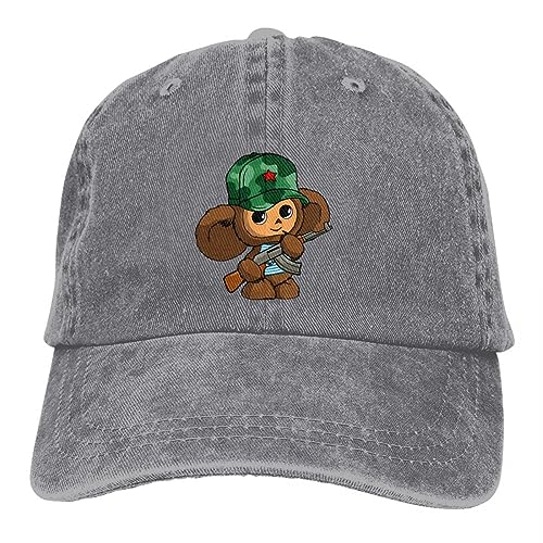 Gorra de béisbol Hip Hop Sombrero para el Sol Lindo Sombrero de Dibujos Animados Ruso soviético Gorra de Mujer con Visera Personalizada Sombreros de protección Regalo De Cumpleaños