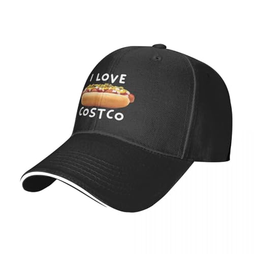 Gorra de béisbol I Love Costco Hotdog Gorra de béisbol New In The Hat Trucker Hats Sun Cap Gorra Mujer Hombre