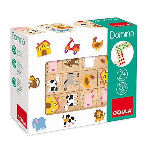 Goula - Domino granja, Juego preescolar educativo a partir de 2 años