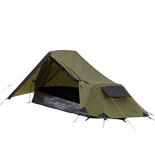 Grand Canyon Richmond 1 - Tienda de túnel para 1 Persona, Ultraligera, Impermeable, tamaño pequeño, Tienda para Trekking, Camping, Exterior | Capulet Olive (Verde)