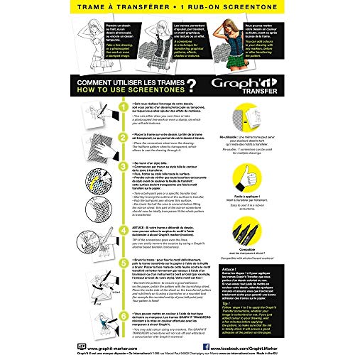 Graph'it Trame Manga A5 - Diseño nº 3