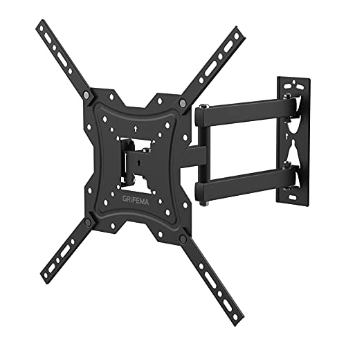 GRIFEMA GB1004 Soporte de TV Pared para TV 26-55", Girar, Inclinar, Extender y Retraer para Mejor Ángulo de Visión, Carga hasta 30kg, MAX VESA 400x400mm