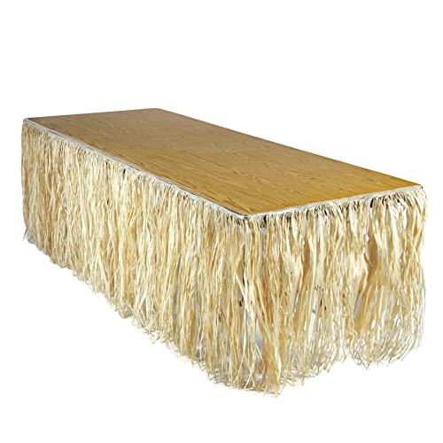 Group Cross Culture Raffia Table Skirt