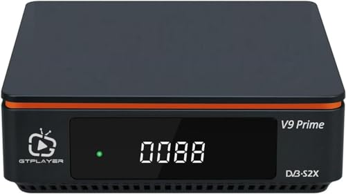 Gtemediav9 Prime HD DVB-S/S2/S2X FTA Receptor de satélite Digital. Firmware de fabrica. decodificador de satélite Integrado de 2.4 G WiFi