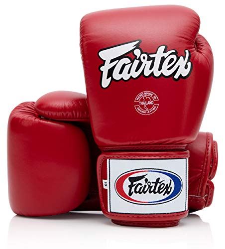 Guantes de Boxeo Fairtex BGV1 para Entrenamiento y Sparring de Muay Thai, Hombres, Mujeres y Niños | Guantes MMA para Artes Marciales, Ligeros y Amortiguadores