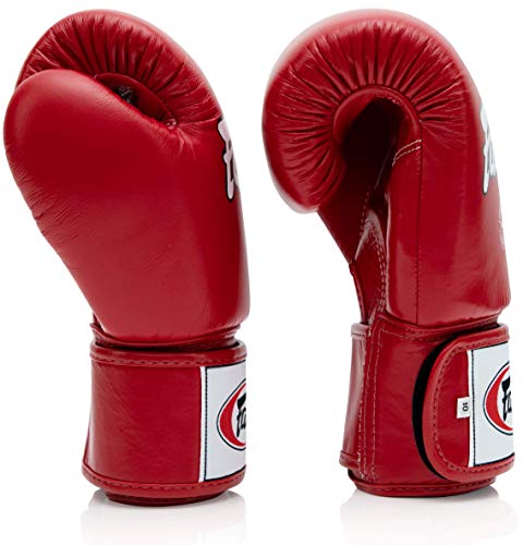 Guantes de Boxeo Fairtex BGV1 para Entrenamiento y Sparring de Muay Thai, Hombres, Mujeres y Niños | Guantes MMA para Artes Marciales, Ligeros y Amortiguadores