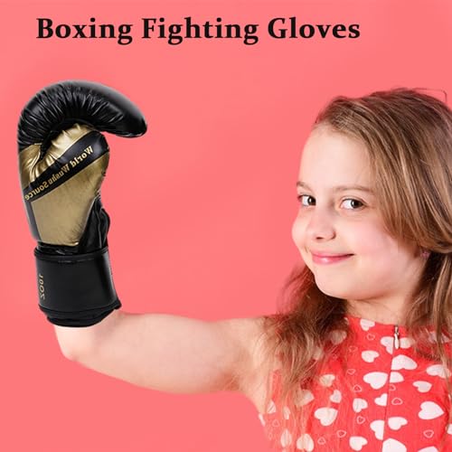 Guantes de Boxeo | Guantes Pesados para Saco de Boxeo | Guantes Pesados para Principiantes para Hombres, Mujeres, jóvenes, MMA Muay Thai Kickboxing para Artes Marciales Mixtas, punzonado Ibuloule