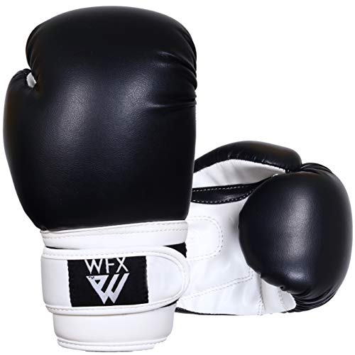 Guantes de boxeo para niños para artes marciales, sparring, guantes juveniles, de cuero resistente, para entrenamiento de artes marciales, MMA, saco de boxeo, Muay Thai, Kick Boxing para niños y niñas