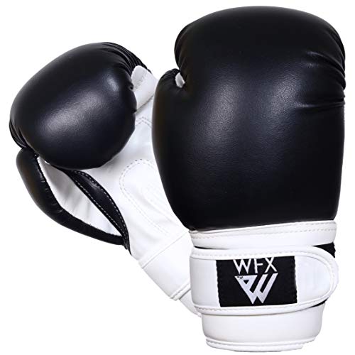 Guantes de boxeo para niños para artes marciales, sparring, guantes juveniles, de cuero resistente, para entrenamiento de artes marciales, MMA, saco de boxeo, Muay Thai, Kick Boxing para niños y niñas